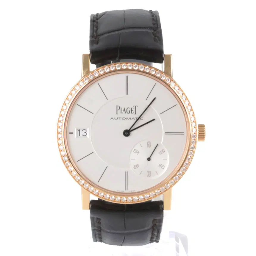 [중고명품다올] 피아제 알티플라노 핑크 골드 금통 다이아 울트라 씬 40mm G0A38139