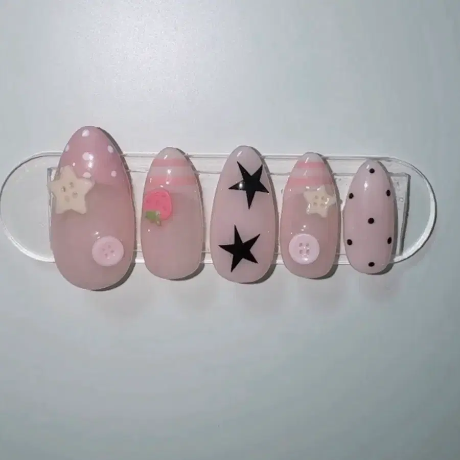 (이벤트) 단추 네일팁