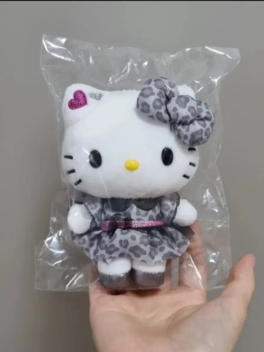 산리오 키티 모노톤 애니멀 동물 시리즈 마스코트 인형