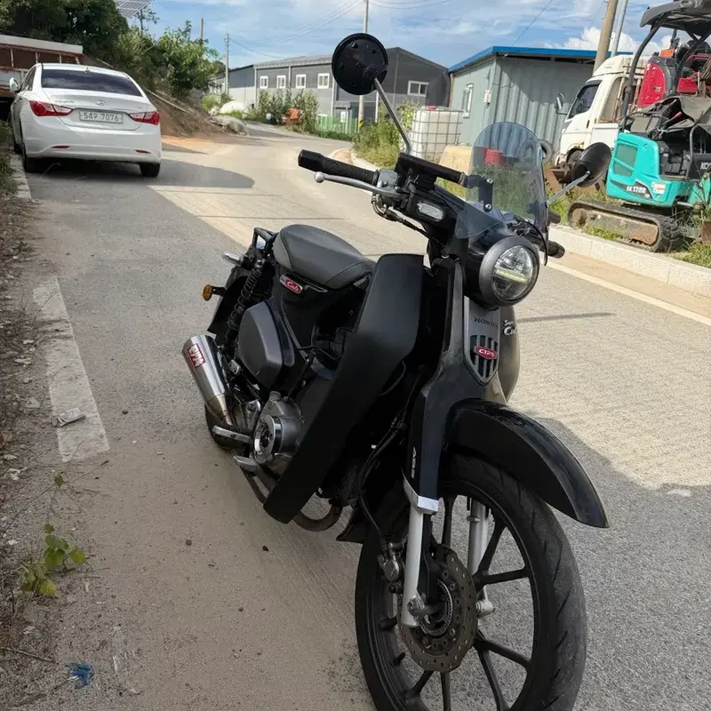 혼다 슈퍼커브 C125 모리와끼 풀배기 구변