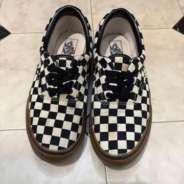 VANS Era 체커보드 스니커즈