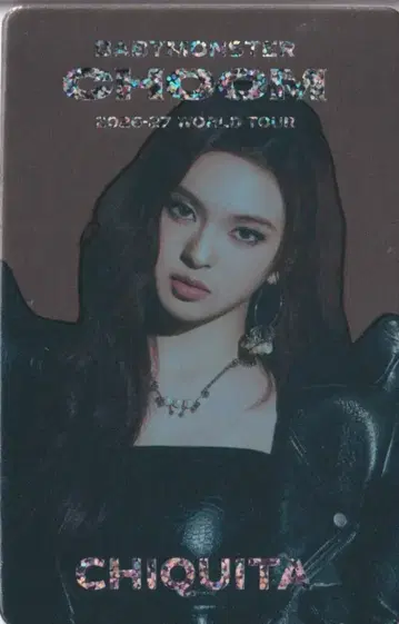 BABYMONSTER 트레이딩 포토카드 CHIQUITA 26-27 댄스 춤