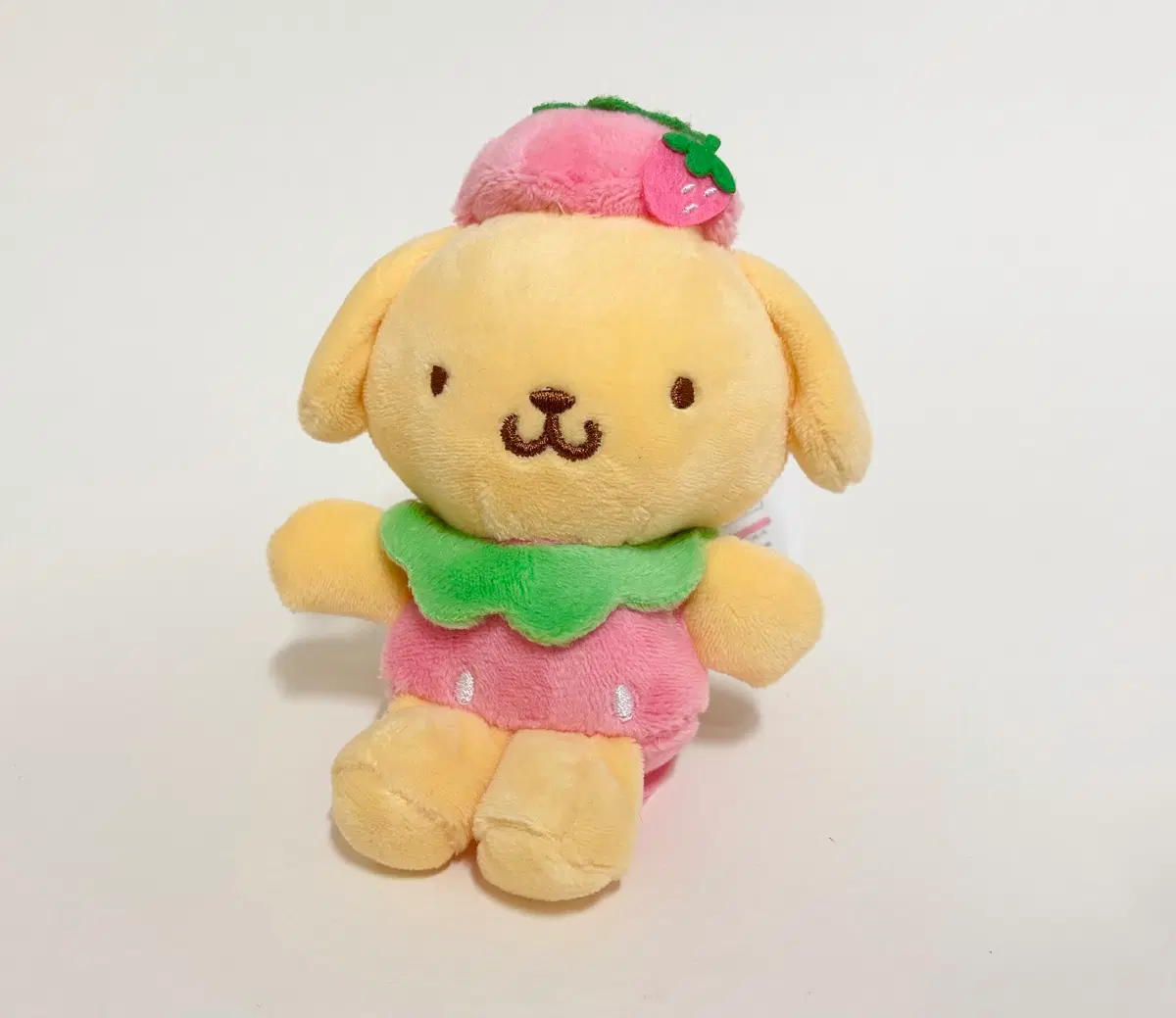 폼폼푸린 딸기 키링 (8cm)