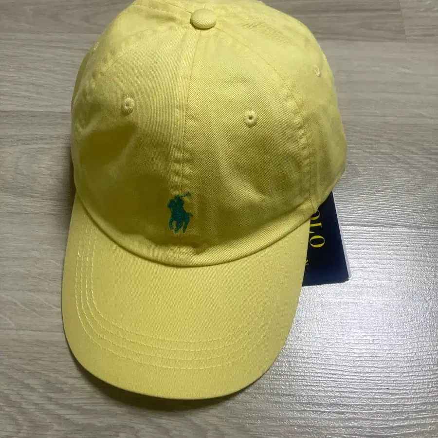 폴로 랄프로렌 볼캡 옐로우