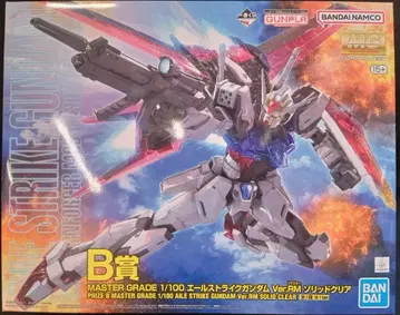 BANDAI SPIRITS 제일복권 기동전사 건담 건담 프라모델 2023 B상 MG 에일 스트라이크 건담 Ver.RM 솔리드 클리어