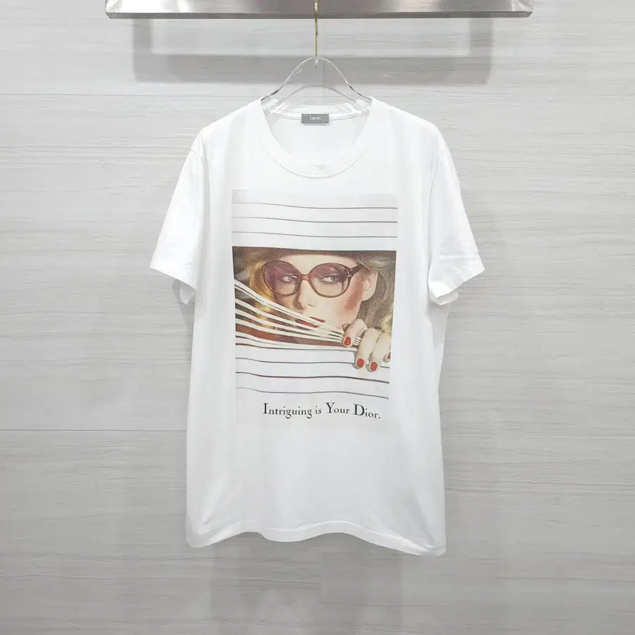 XL / 디올 헤리티지 프린팅 반팔 티셔츠 593J668G0677