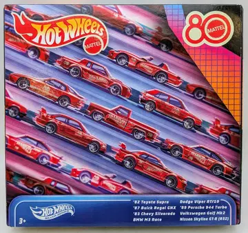 MATTEL HOTWHEELS 마텔 80주년 8팩 JGK09