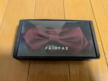 [새상품급 외박스 포함] FAIRFAX 페어팩스 나비 넥타이 보르도
