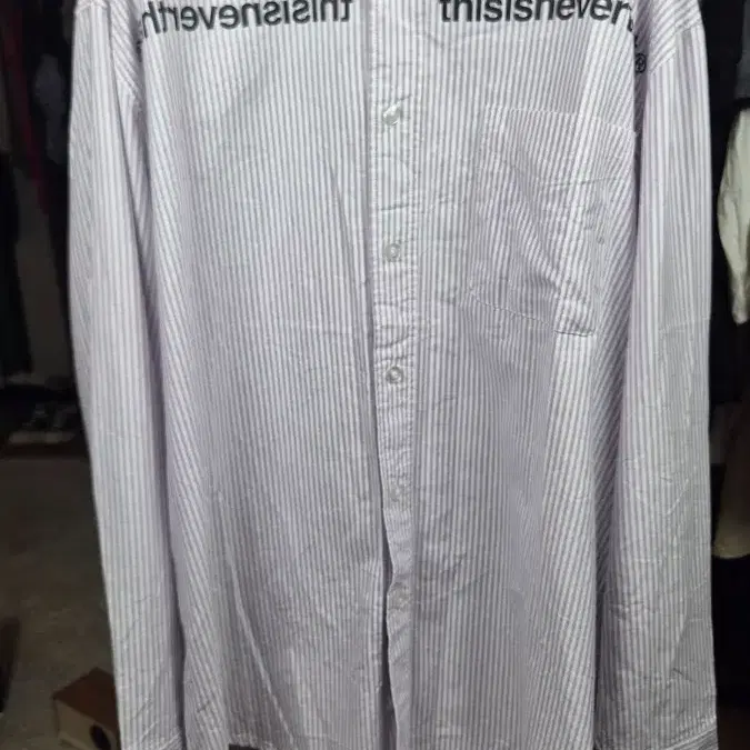 Thisisneverthat 스트라이프 셔츠