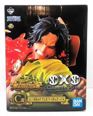 BANDAI SPIRITS 제일복권 원피스 메모리얼 로그 C상 에이스 BATTLE 피규어