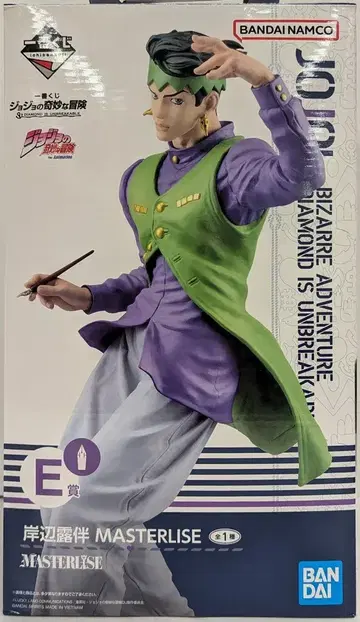 BANDAI SPIRITS 제일복권 죠죠의 기묘한 모험 DIAMOND IS UNBREAKABLE E상 키시베 로한 MASTERLISE
