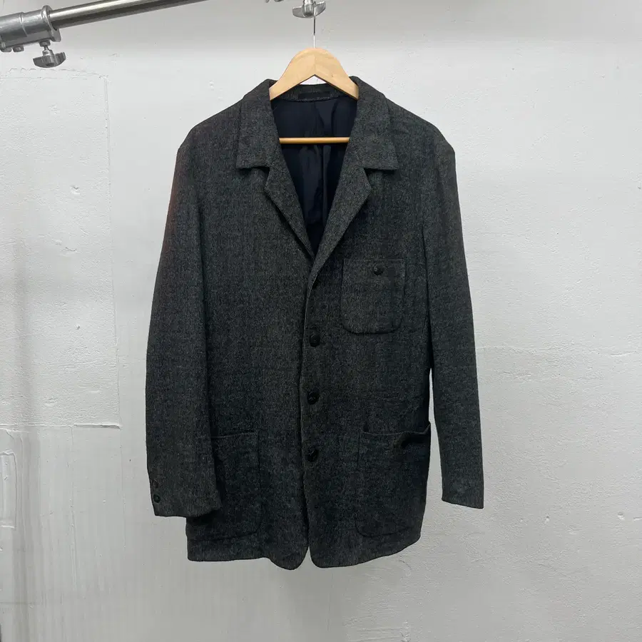 [XL] ISSEY MIYAKE MEN WOOL BLAZER JACKET