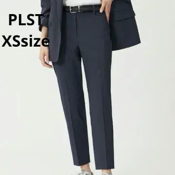 PLST 린넨 블렌드 스틱 팬츠 XS 사이즈