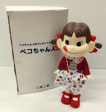 후지야 세븐일레븐 경품판 밀키 페코짱/상자 파랑 글씨