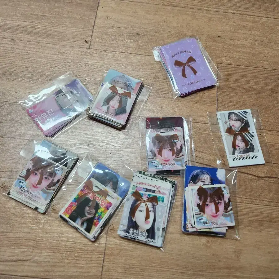 아이브 포토카드 입니다 ㅡ최소100장정도ㅡ일괄판매