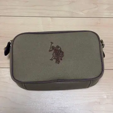 U.S. POLO ASSN. 크로스바디 숄더백 카키