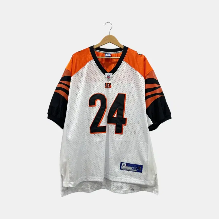 [110-115] NFL 리복 신시내티 뱅골스 24 O'neal 반팔 유니폼