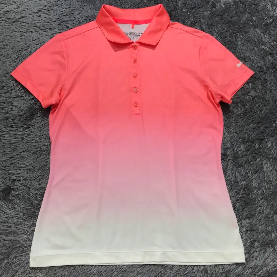 [여성 L, A급] 나이키(NIKE) 골프 카라넥 반팔티셔츠@969