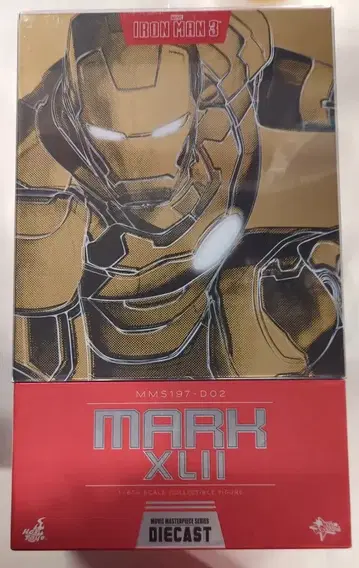HOTTOYS MOVIE MASTERPIECE DIECAST IRON MAN MARK 42 / DIECAST MMS197D0