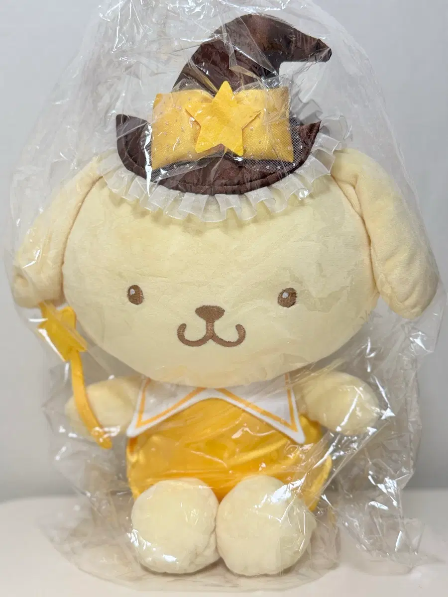 산리오 폼폼푸린 매지컬프렌즈 중형 인형 25cm 새상품 정품 마법사