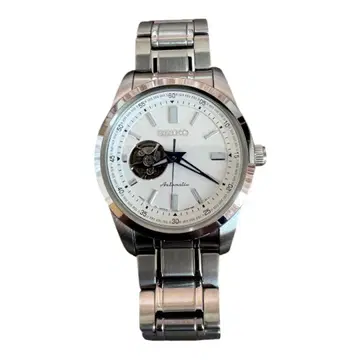 [ 새상품급 ] SEIKO 세이코 자동 와인딩 손목시계 오픈 하트