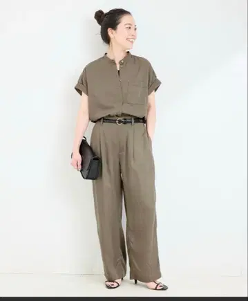 B.C STOCK 팬츠 셋업 카키