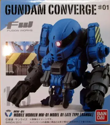 BANDAI FW GUNDAM CONVERGE #01 모빌 워커 블루 125