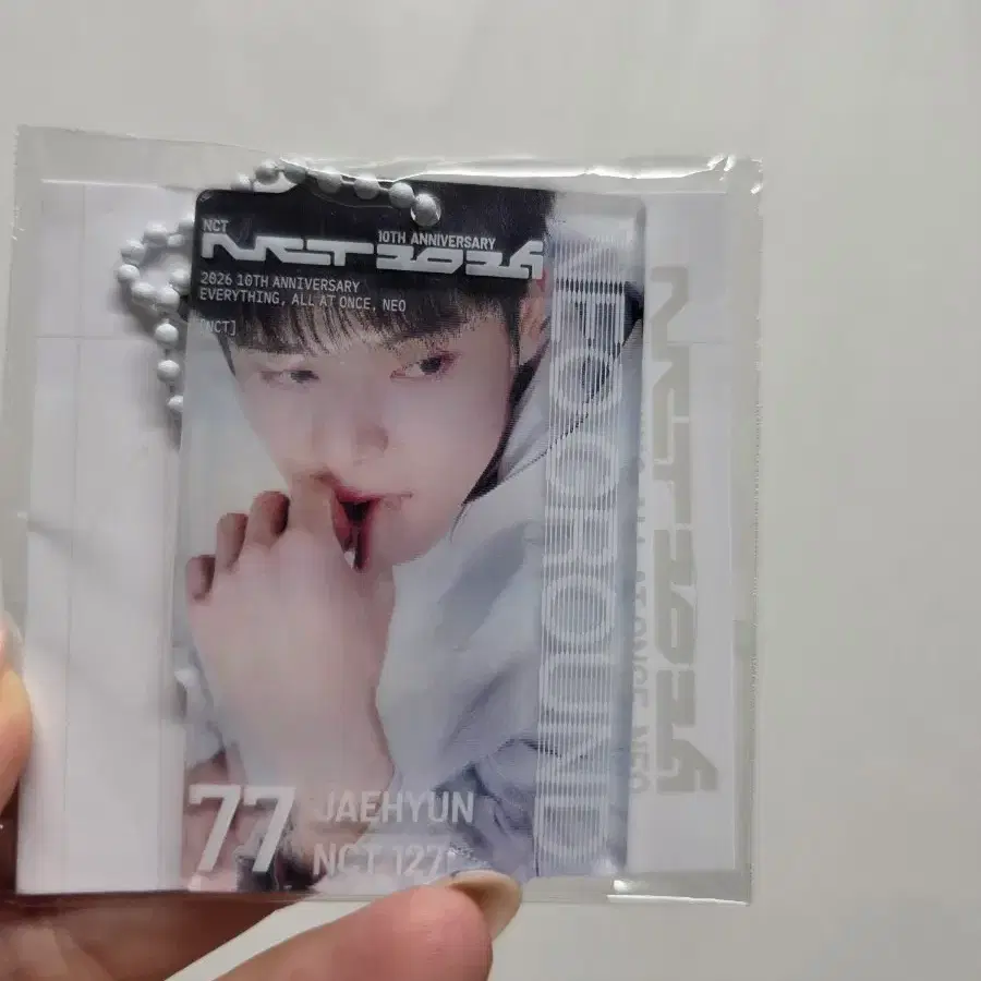 nct127 nct 엔시티 재현 렌티 렌티큘러 키링 네오그라운드 네오 그라운드