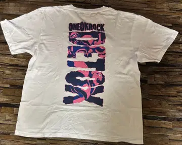 원오크 ONE OK ROCK DETOX 티셔츠 화이트 XL 사이즈