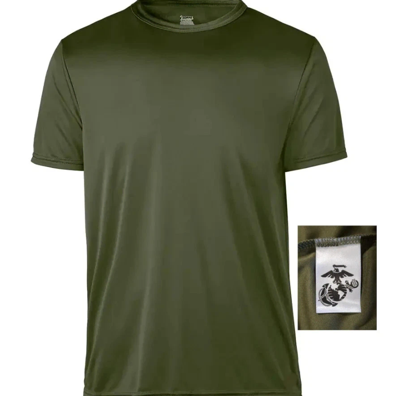 Soffe Military Short Sleeve Polyester USMC T-shirt - 소피 해병 반팔 티셔츠