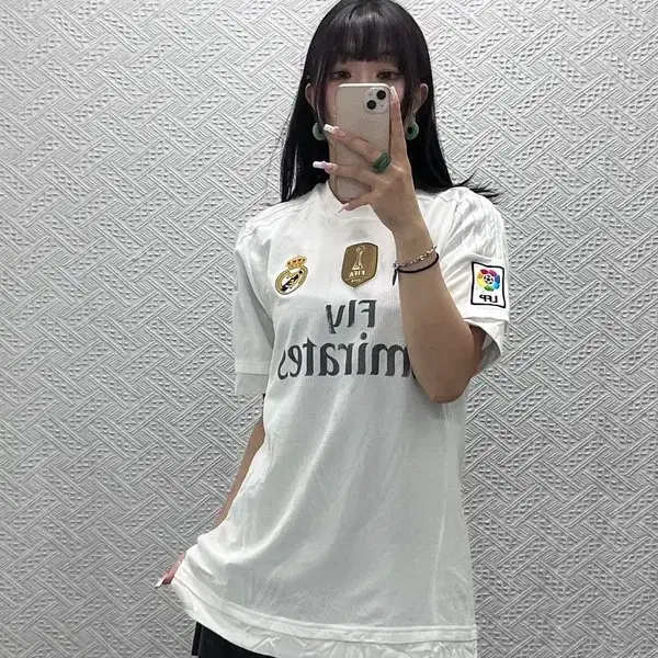 아디다스 빈티지 레알마드리드 홈 유니폼 져지 반팔티 L C13856