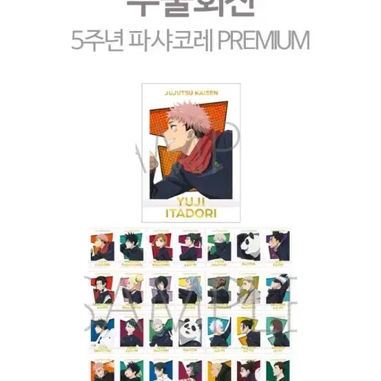 주술회전 5주년 파샤 파샤코레 마키 마이 토게 이누마키