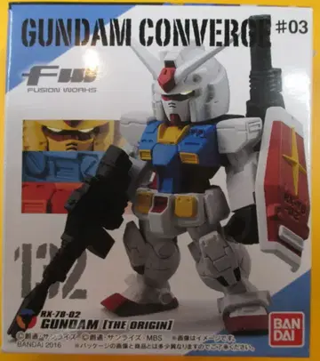 BANDAI FW GUNDAM CONVERGE #03 RX-78-2 건담 오리진판 132