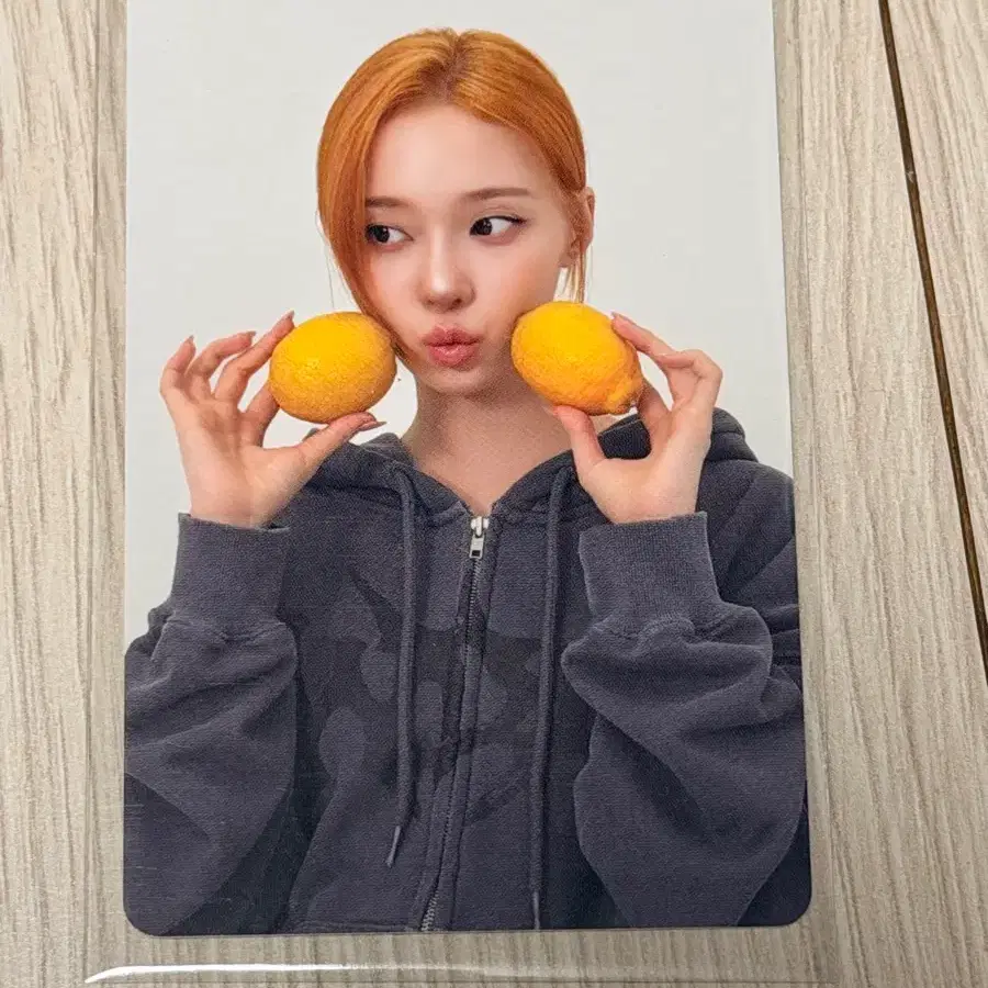에스파 레모네이드 팝업 한정 윈터 포카