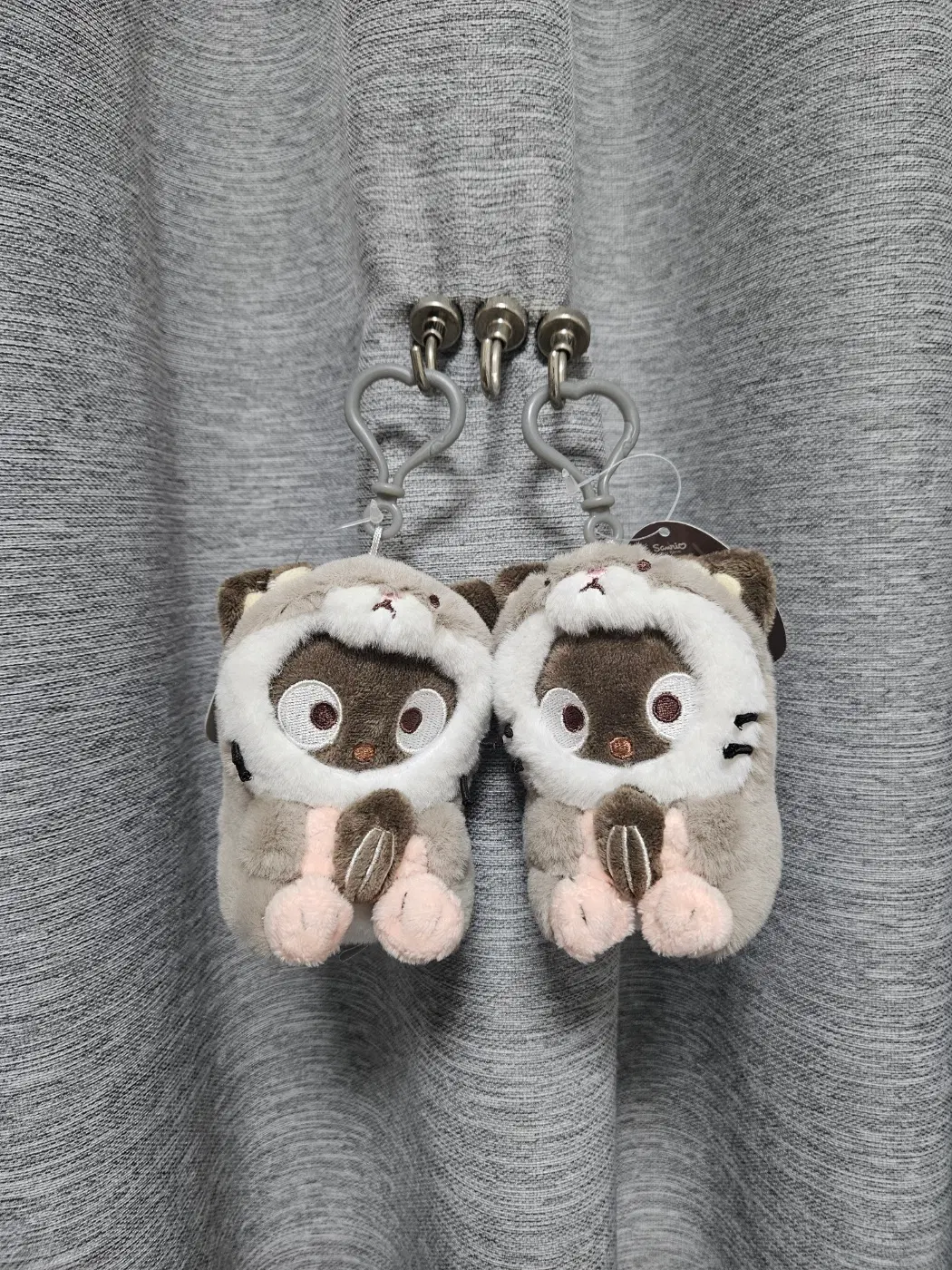 정품 산리오 초코캣 햄스터 키링 9cm