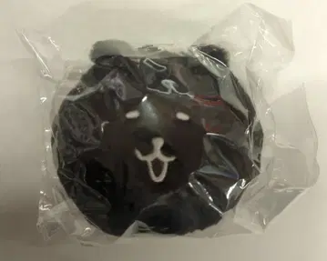 그레이 후드티 서비스 나가노 캐릭터즈 후와모치! 블랙 투성이 봉제 인형 복권 후와모치! 블랙 투성이 봉제 인형 복권 E상 얼굴 마스코트 배지(곰/아하하)