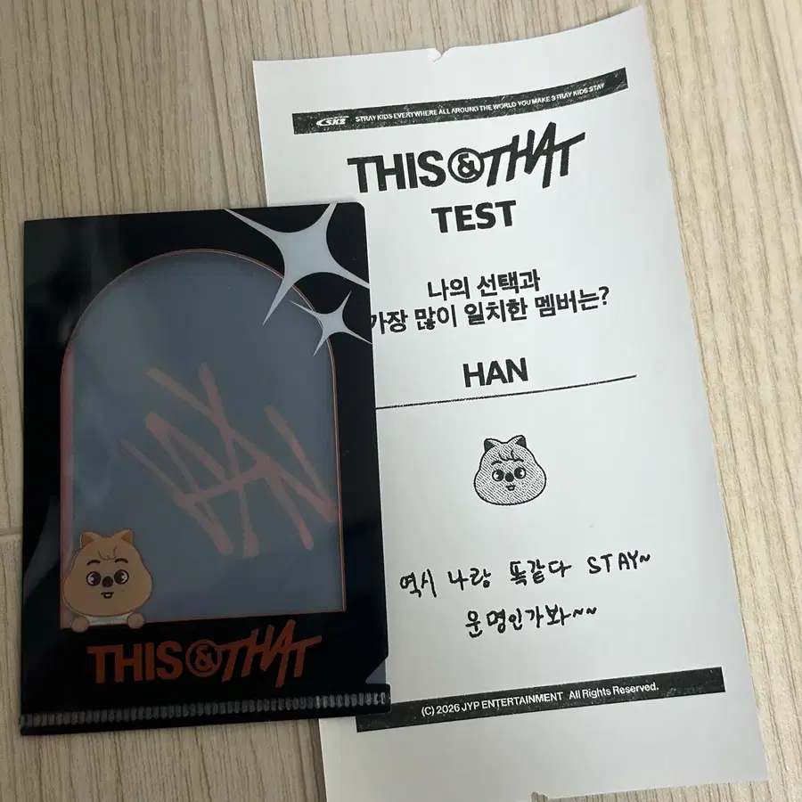 일관 디스앤댓 팝업 입장 특전 스트레이키즈 스키즈