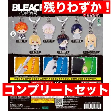 BLEACH 메지루시 액세서리 3 ~천년혈전편~ 총 6종 세트 컴프