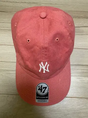 47 Brand NY 양키스 캡 핑크