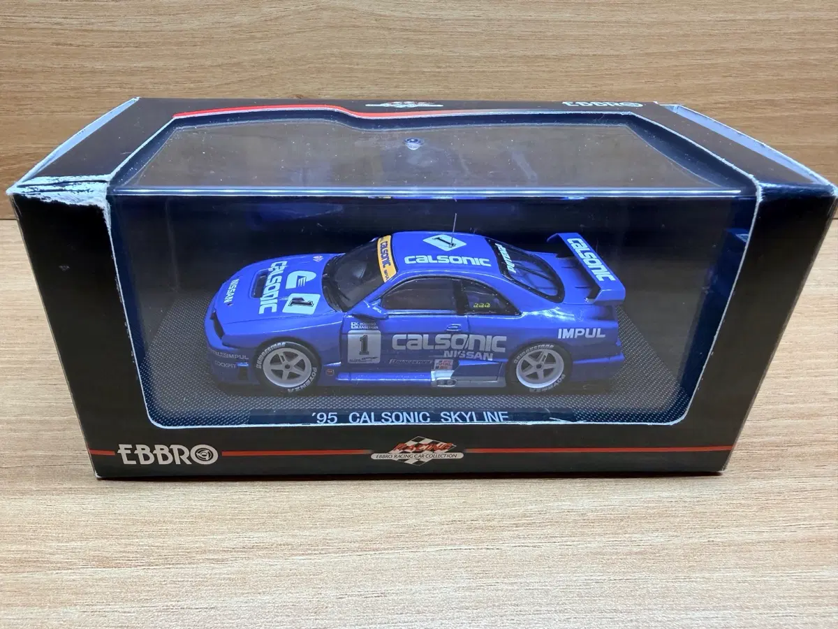 EBBRO 1/43 95 칼소닉 스카이라인 GT-R 팝니다