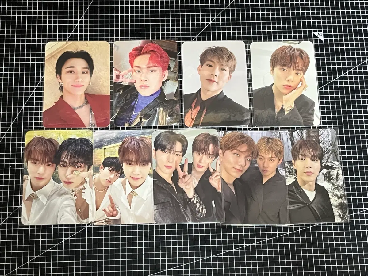 몬스타엑스 포카 9장 + 포스터 3장 일괄