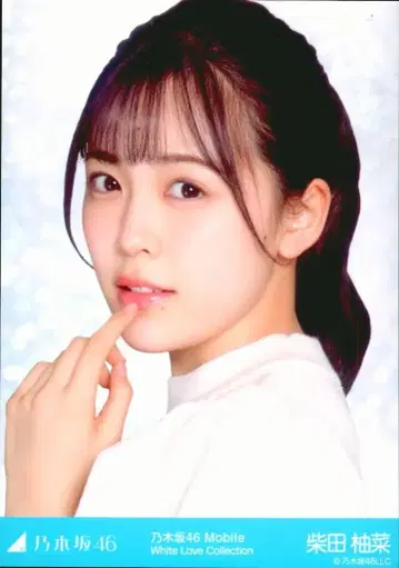 노기자카46 노기자카46Mobile 찬스 이메일 시바타 유나 White Love Collection