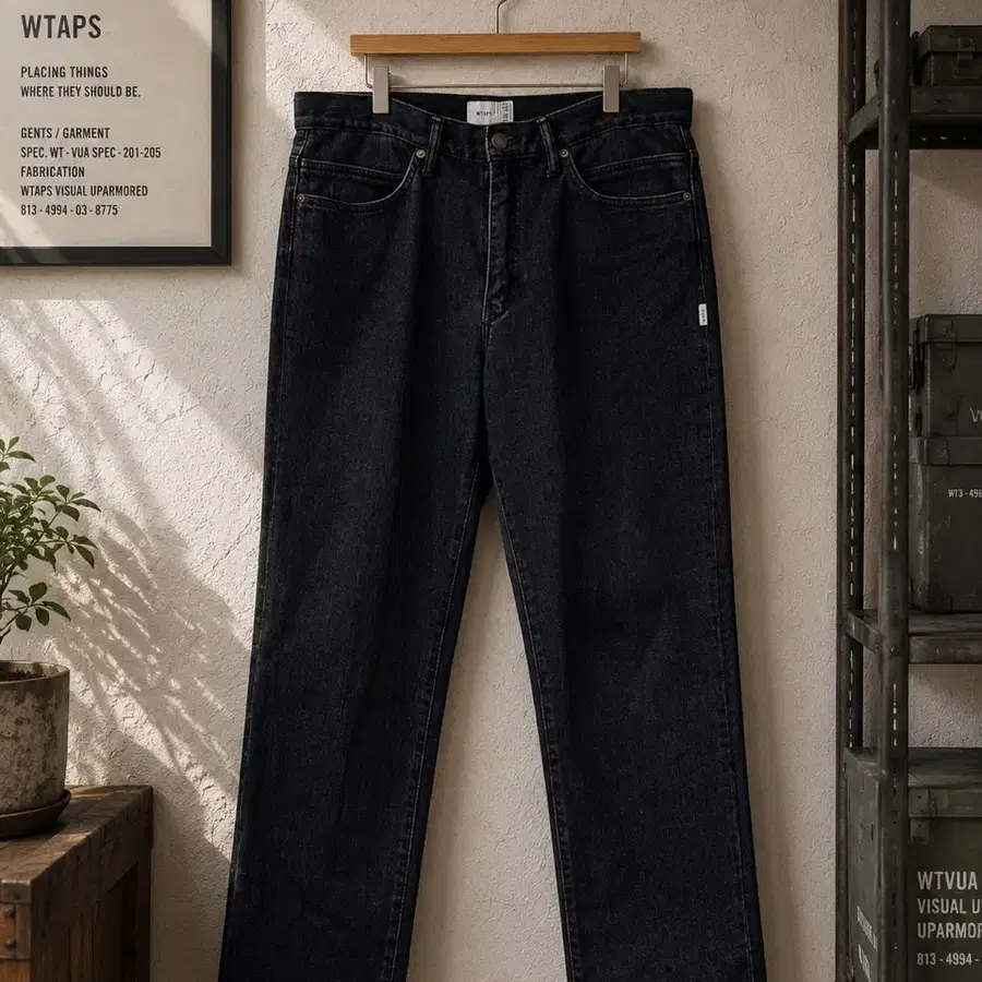 더블탭스 18AW 블루스 스키니 컬러웨이 데님 팬츠