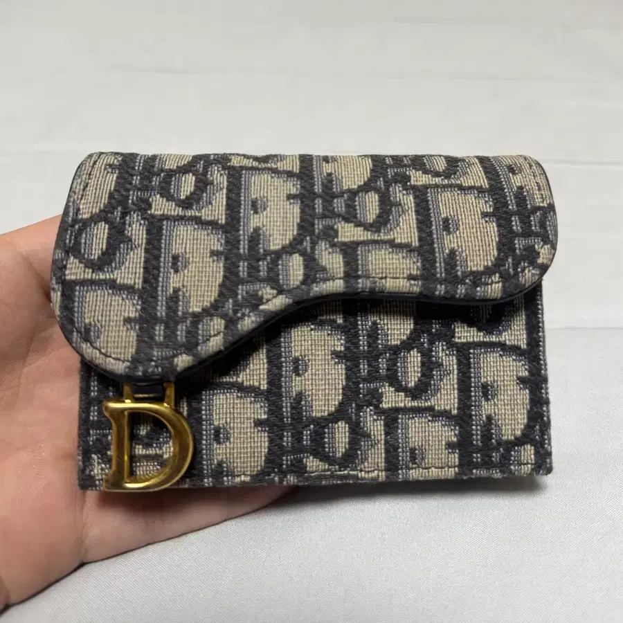 [정품] 디올 새들 지갑
