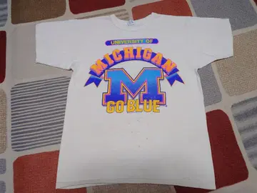 90s Champion USA제 트리코 태그 미시간 대학교 칼리지 티셔츠