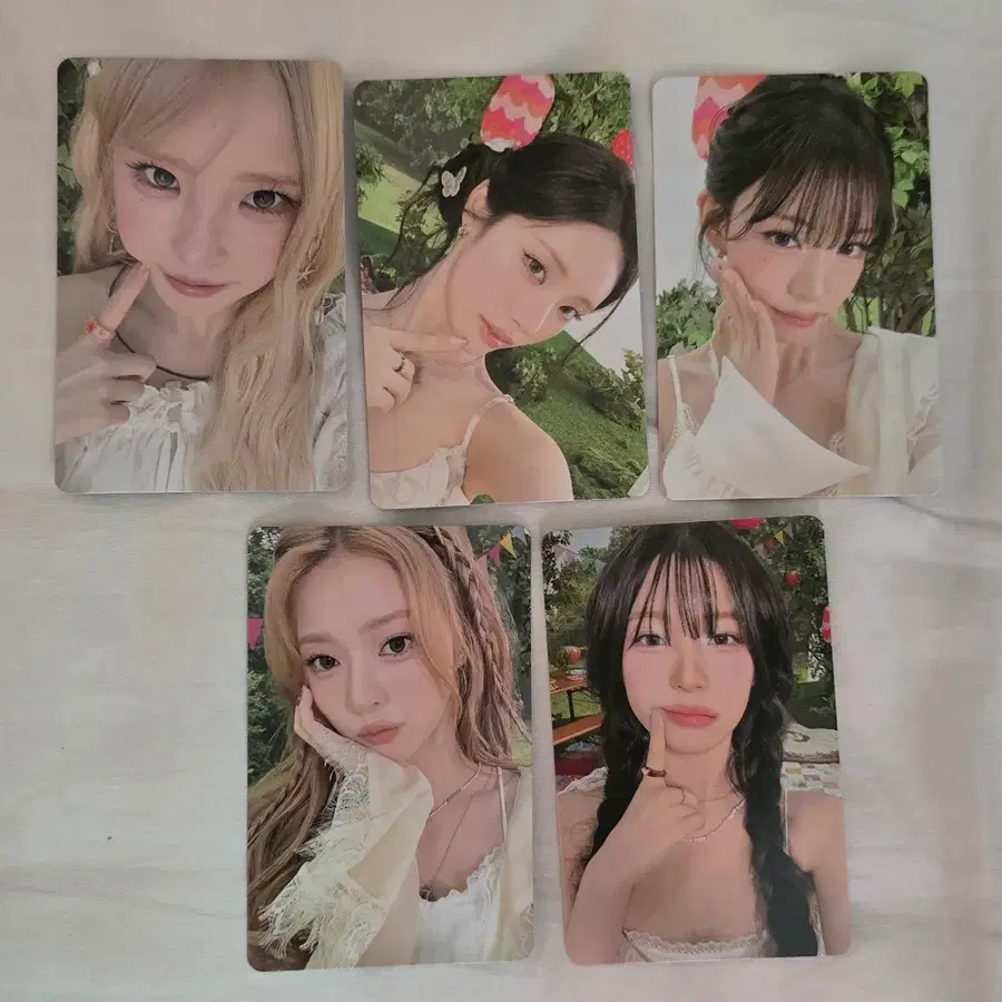 [판매] 프로미스나인 아시아 투어 바람막이 포카세트 (포카만)
