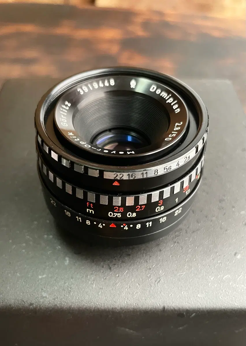 마이어 옵틱 도미플란 50mm F2.8 (트리오플란 3군3매)