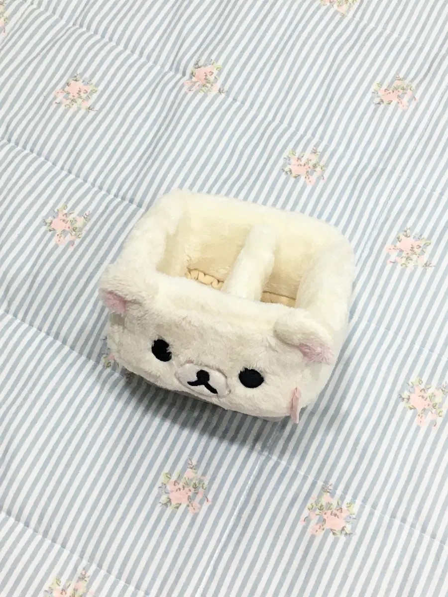 코리락쿠마 페이스 사각 멀티트레이 / 리락쿠마 인형