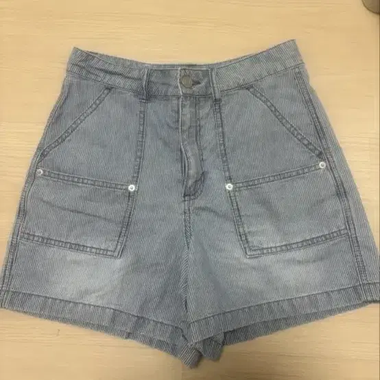 RAAM 스트라이프 숏데님 Small