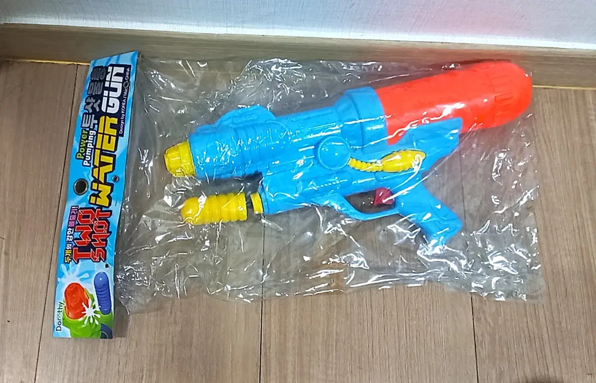 (미개봉) 도로시 파워펌핑 튜샷 물총 여름 물놀이 장난감총 두개의 강한 물줄기 TWOSHOT WATER GUN
